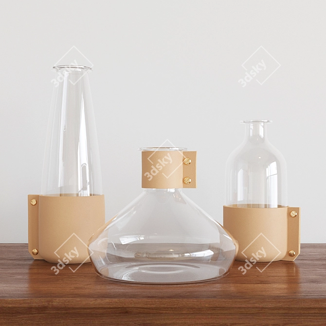 Sleek Wrap Glassware by Simon Hasan 3D model image 2