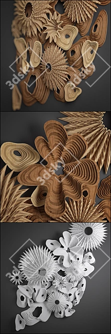 Elegant Parametric Decor 3D model image 2