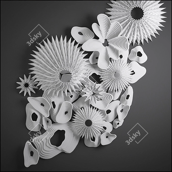 Elegant Parametric Decor 3D model image 6