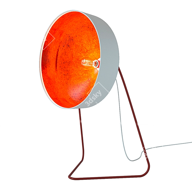 CYRCUS F CEMENTO Modern Floor Lamp 3D model image 1