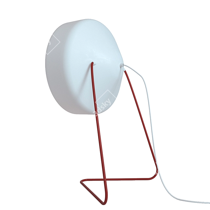 CYRCUS F CEMENTO Modern Floor Lamp 3D model image 3
