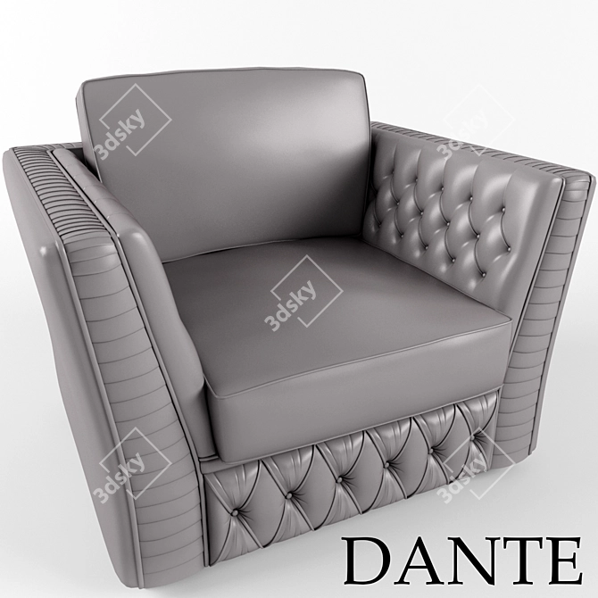 DANTE Sofa & Chair Set 3D model image 2