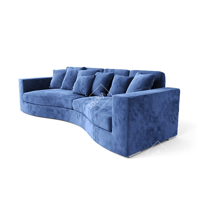 Elegant Merinda Sofa by Colleccion Alexandra 3D model image 2