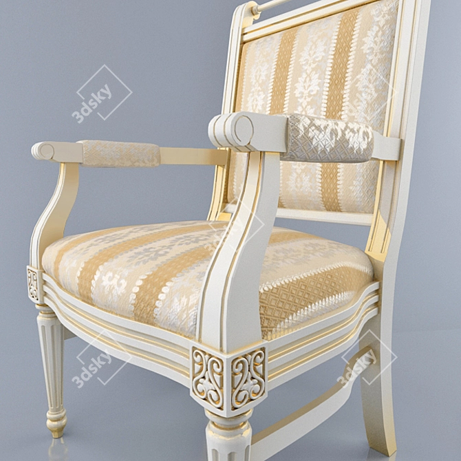 Belfan Prestige Chair 3D model image 2