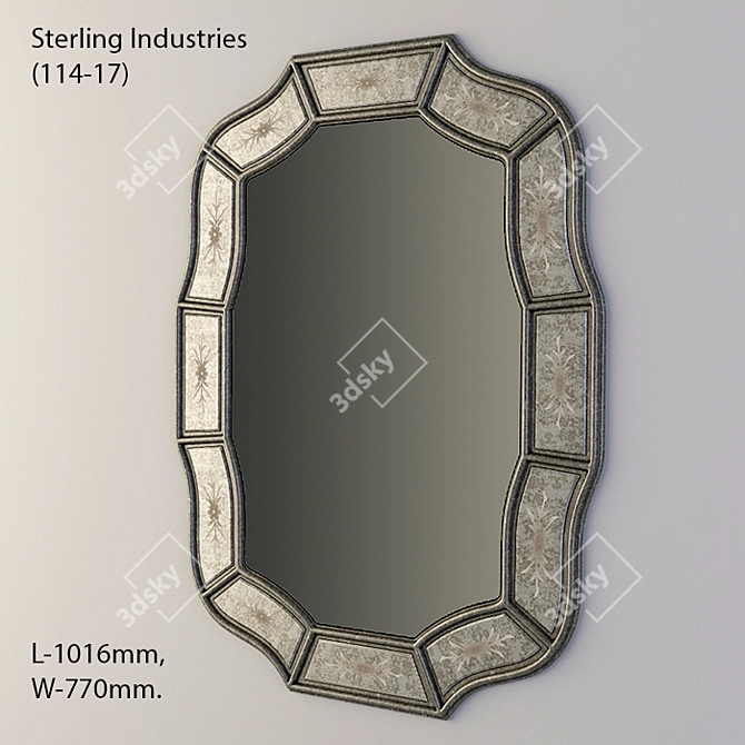 Elegant Sterling Industries Mirror 3D model image 1