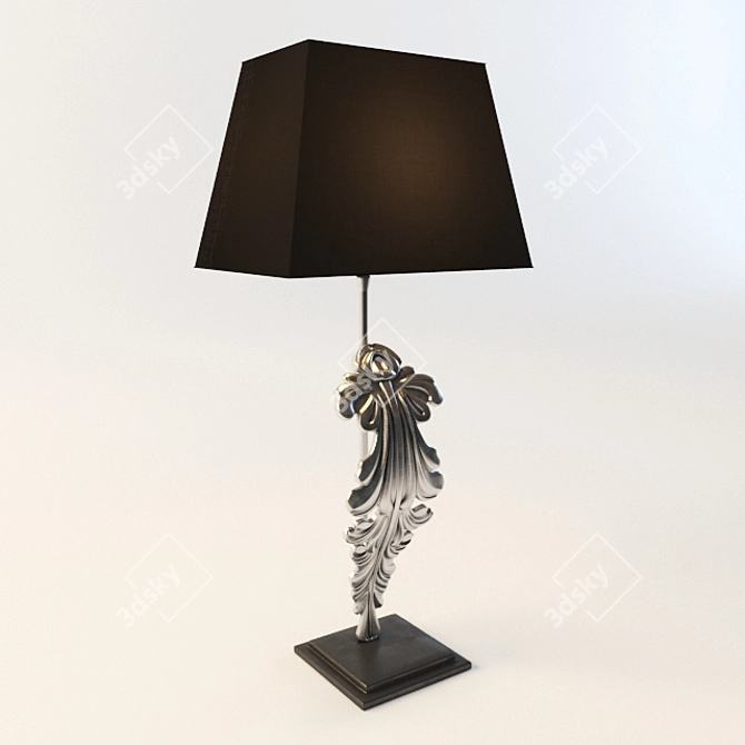 Elegant Table Lamp by Beau Site 3D model image 3