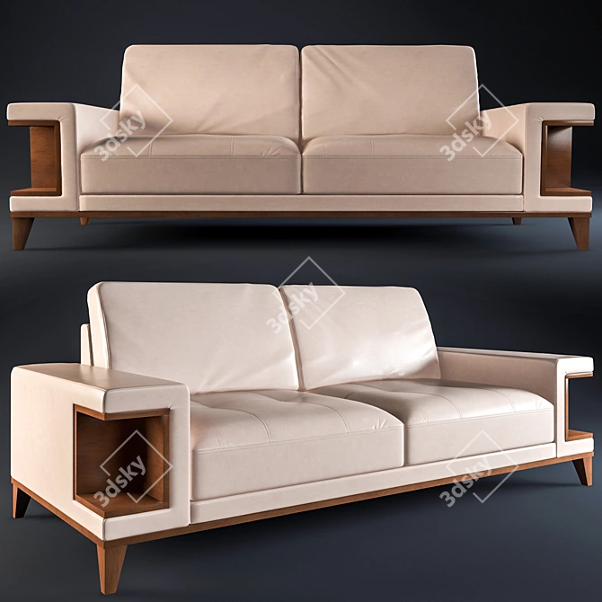 DetayOfis EDIT Office Sofa 3D model image 1