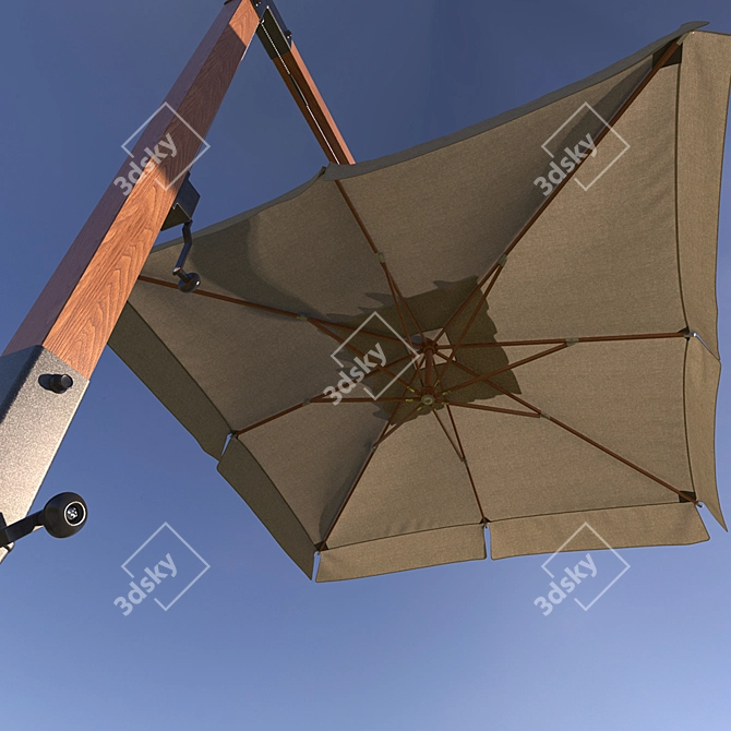 Riviera Sunshade: Realistic 3D Model 3D model image 2