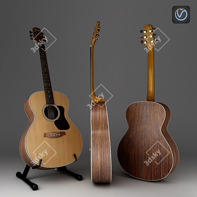 Walden Natura G730: Pure Acoustic Bliss 3D model image 1