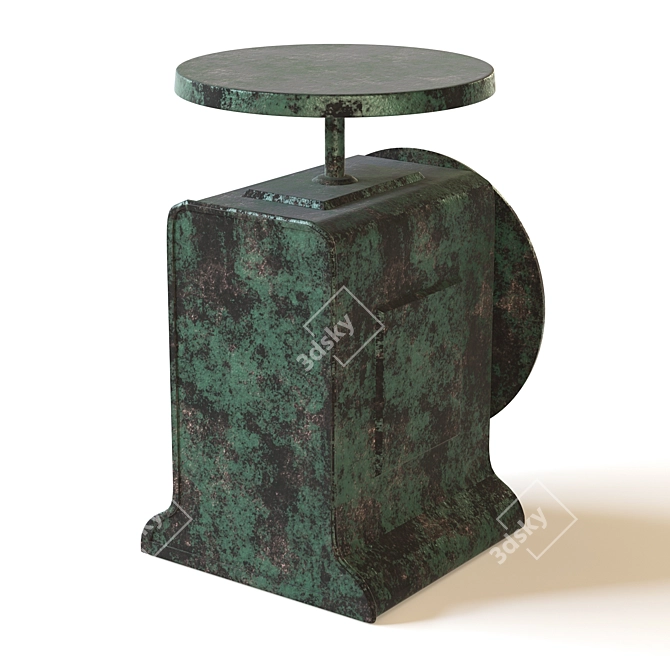 Rustic Antique Scale 3D model image 2