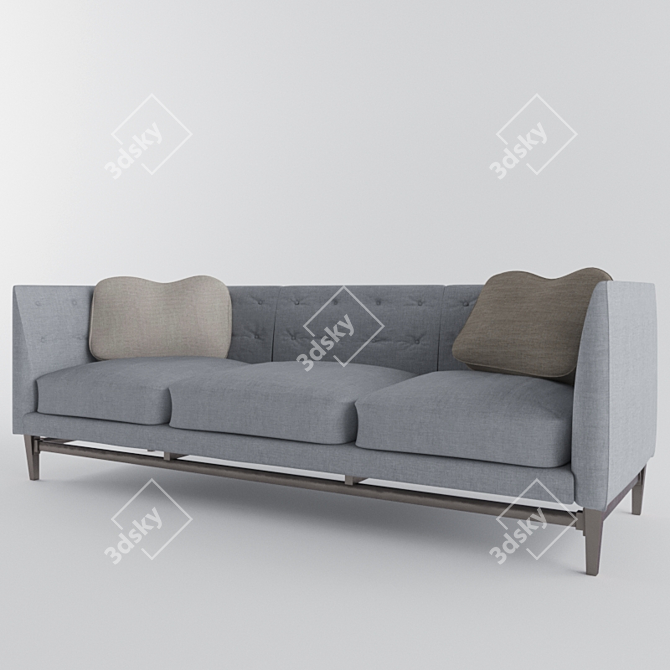 Modern Ikea Sofa: Stylish and Versatile 3D model image 1