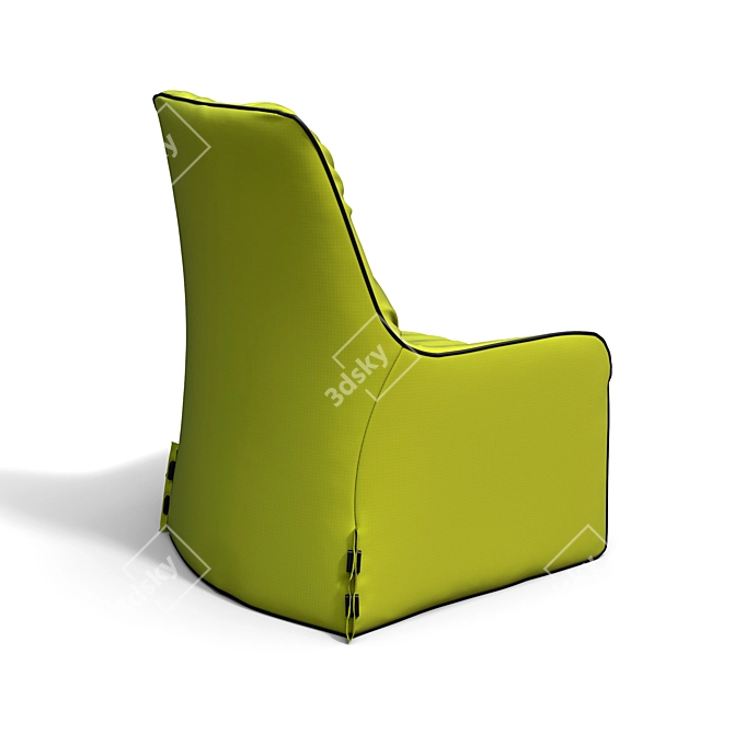 Santa Monica Swivel Chair 3D model image 3