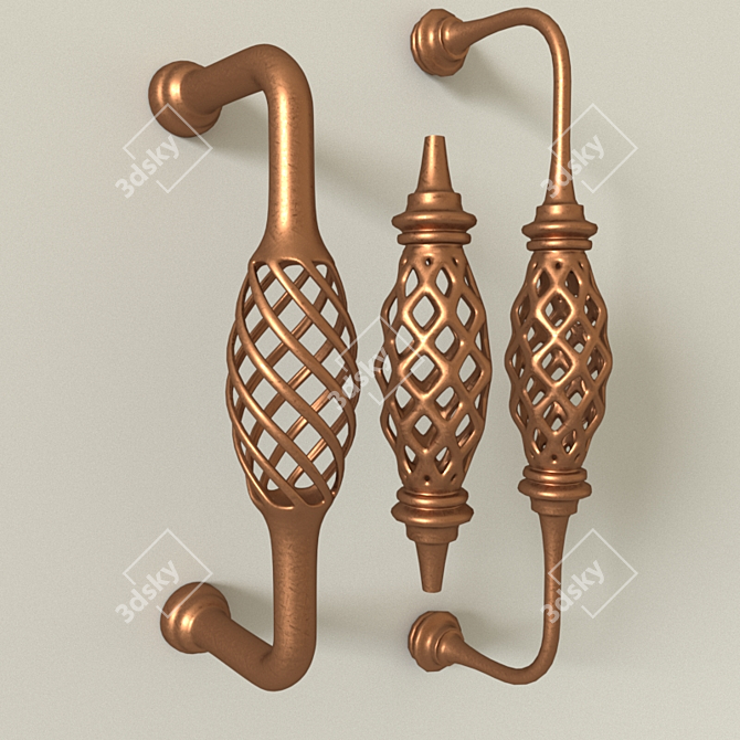 Classic Door Knob 3D model image 1