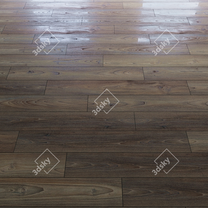 Asian Oak 2012 - Elegant Wood Design 3D model image 1