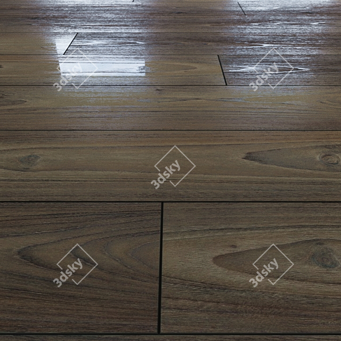 Asian Oak 2012 - Elegant Wood Design 3D model image 2