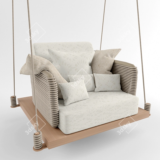 Floating Swing Chair 3D model image 1