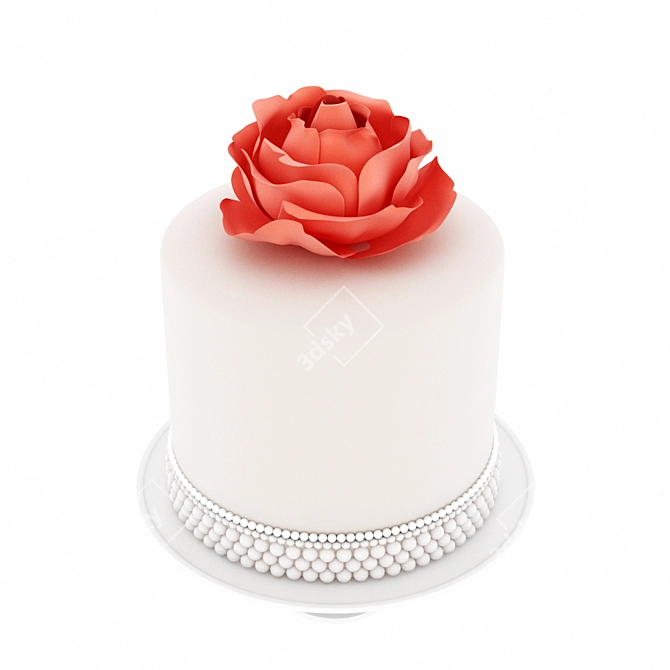 Mystical Sugar Cake 3D model image 1