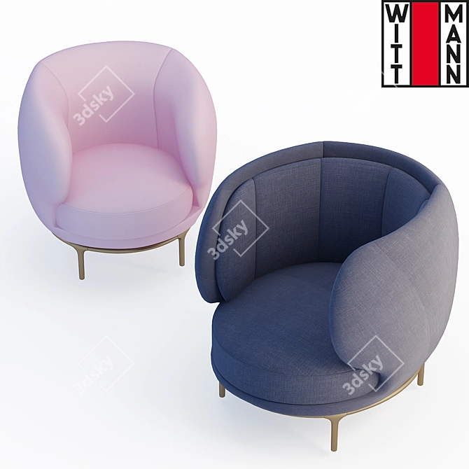 Sleek and Stylish Wittmann Vuelta 80 Chair 3D model image 2