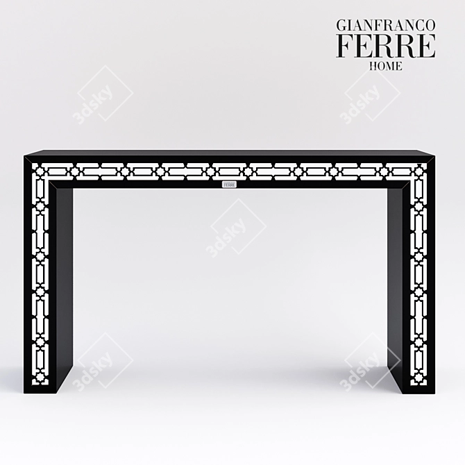 Italian Made Ferre Console: Nancy 3D model image 1