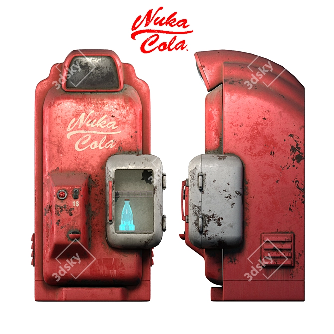 Nuka-Cola: The Fallout-inspired Soda 3D model image 2