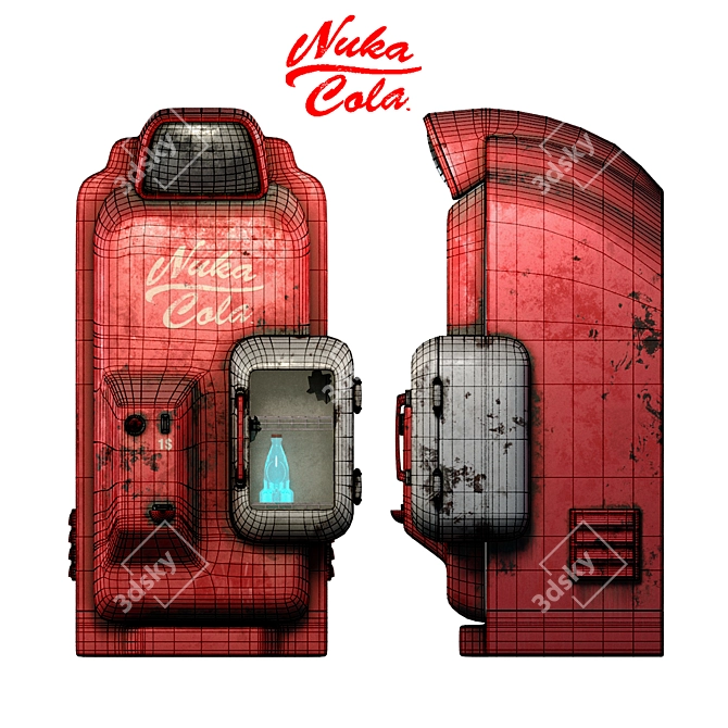 Nuka-Cola: The Fallout-inspired Soda 3D model image 3