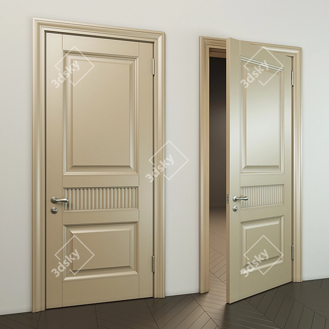 Title: 910mm Door for Your Proem 3D model image 2