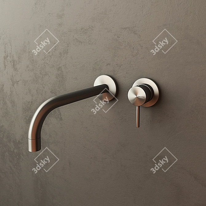 Vallone Wall-Mounted Faucet 3D model image 1