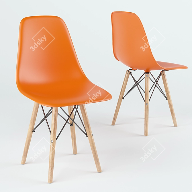 Modern Chair by Signal: Enzo 3D model image 1