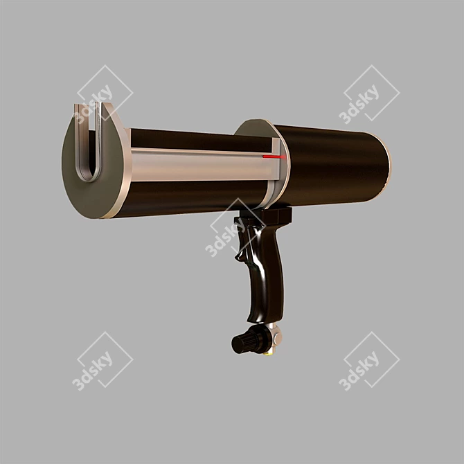 Dual Component Adhesive Gun 3D model image 1