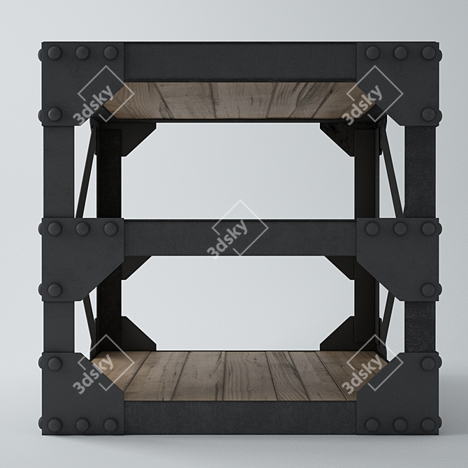 Minimalist Sebastian Side Table 3D model image 3