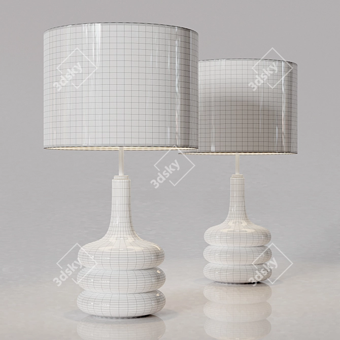 POP_Elstead Table Lamp 3D model image 2