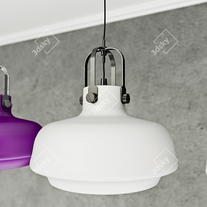 Loftdesigne Pendant Lights: 4552, 4549, 4550 3D model image 2