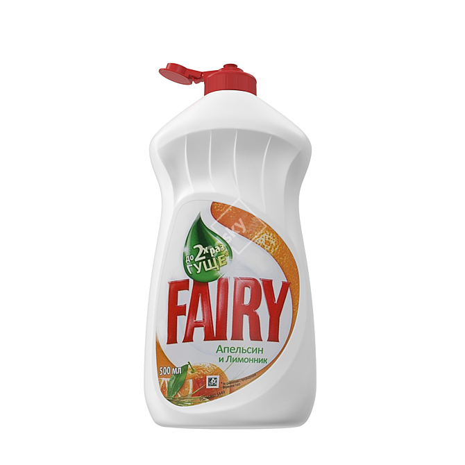 Sparkling Clean: Fairy Detergent 3D model image 2