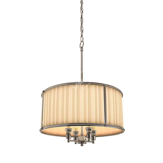 Elegant Hammond Chandelier 3D model image 1