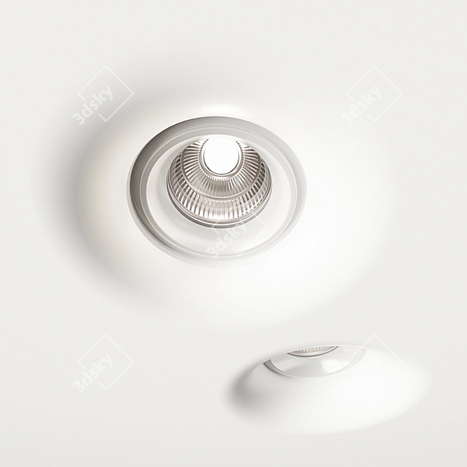 GYN 1 Frame - Elegant LED Spotlight 3D model image 1