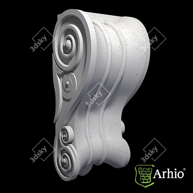 Arhio AKR43-1 Bracket: Superior Facade Element 3D model image 1