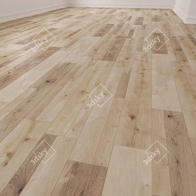 Oak Laminate Natural Touch - Farko Trend 3D model image 1