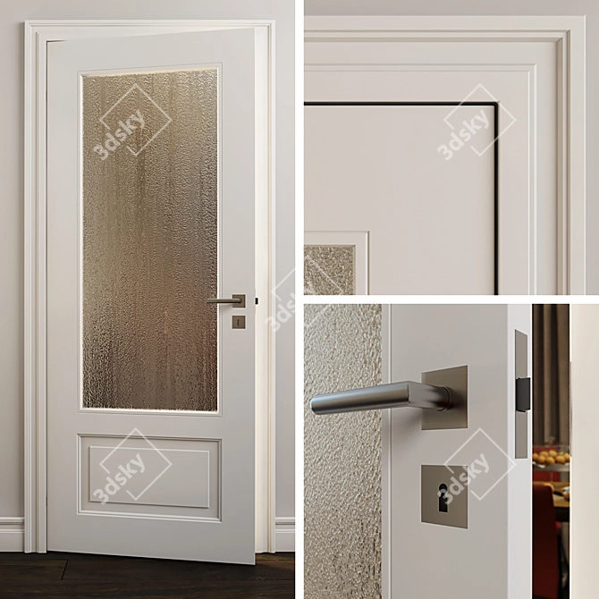 Classic Styles Stilisten - Brüchert + Kärner Doors 3D model image 3