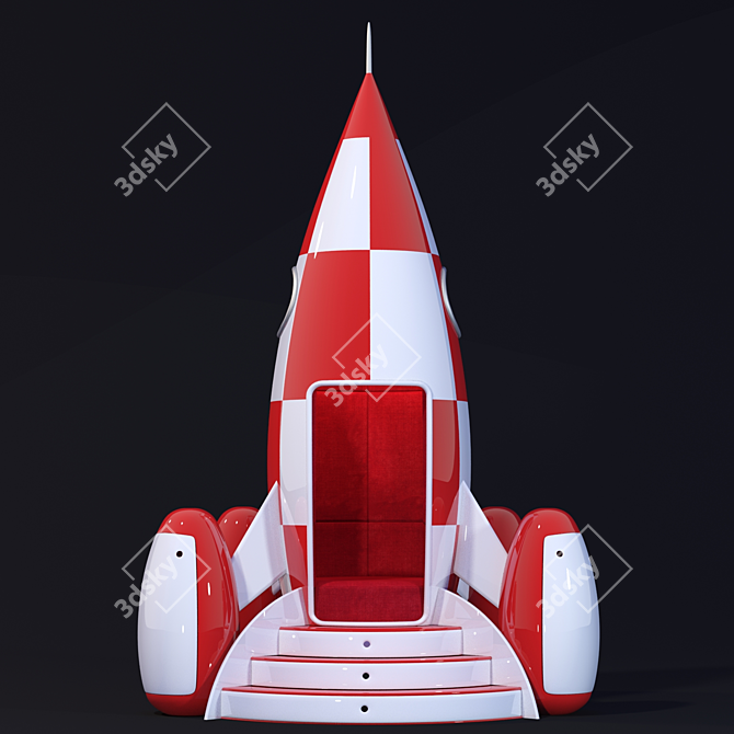 Space Explorer Chair by Circu 3D model image 2