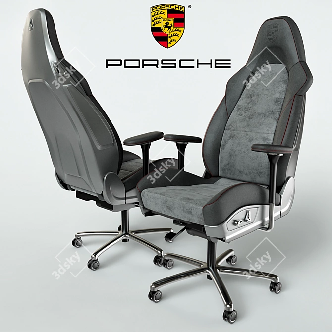 Porsche Executive Office Chair 3D model image 1