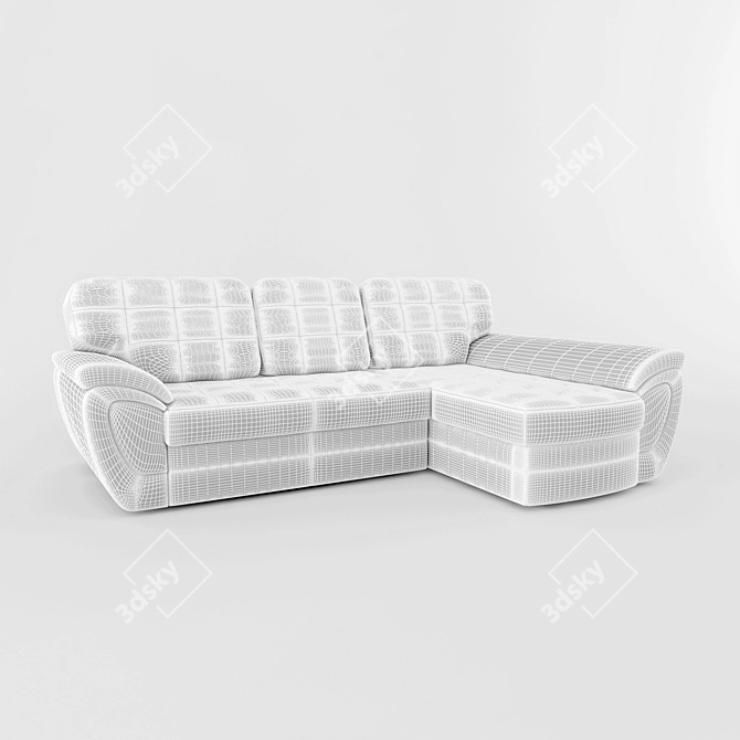 Duglas Real-Size Sofa 3D model image 3