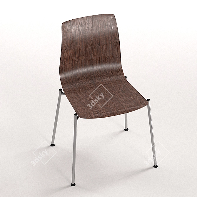 AKABA Collection Chairs 3D model image 3