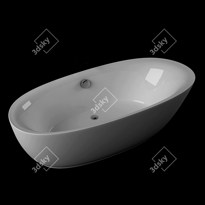 Luxury Detached NOVAK Bath 3D model image 2