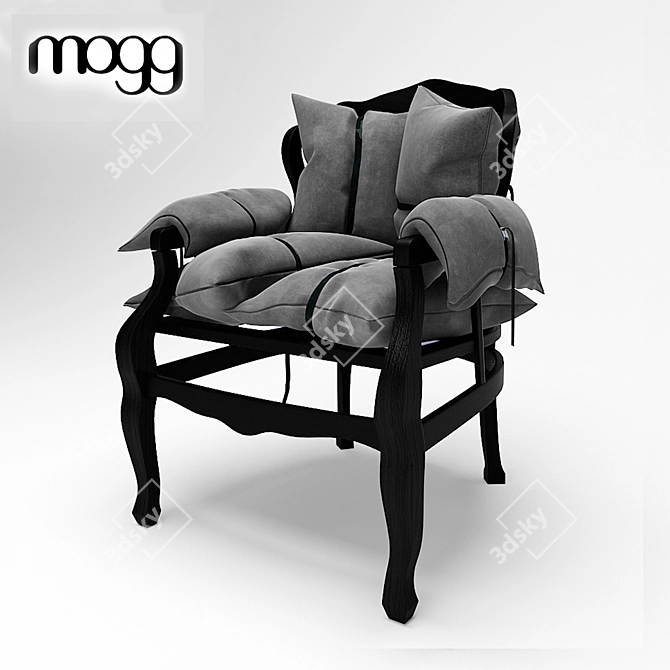 Cozy Comfort - Mogg 7PILLOWS 3D model image 1