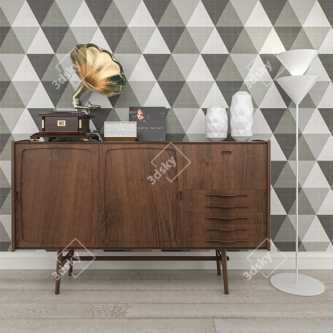 Eco Deco 3D Decor Set 3D model image 1