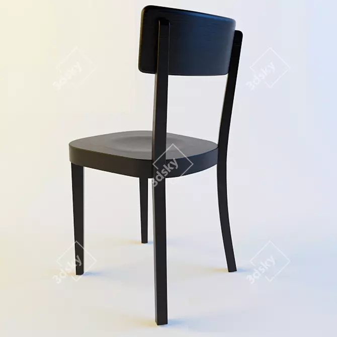 Timeless Elegance: Horgenglarus Chair 3D model image 2