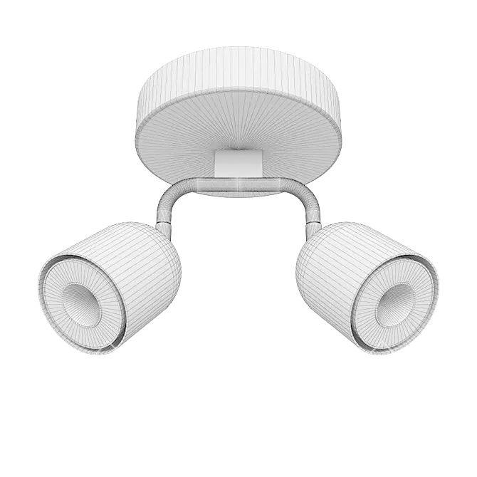 IKEA Ostana: Stylish Ceiling Spotlight 3D model image 3