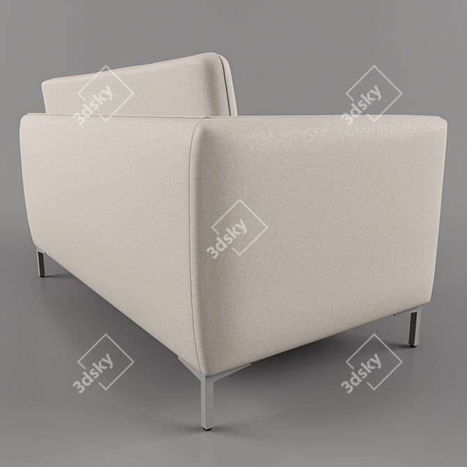 Modern Flatiron Sofa: Contemporary Design for Stylish Living 3D model image 3
