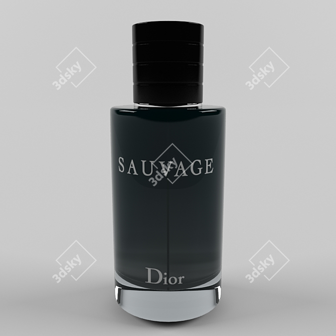 Dior Sauvage EDT: Intense Masculine Scent 3D model image 1