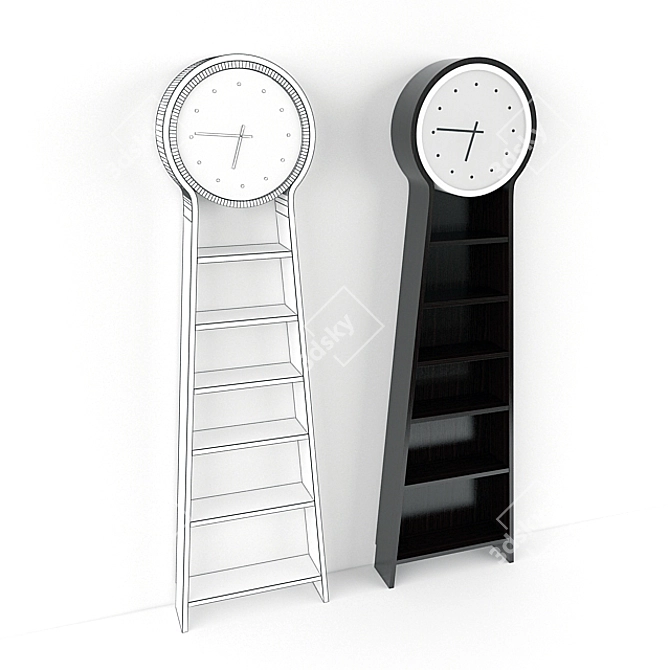 IKEA PS PENDEL: Stylish Floor Clock 3D model image 1